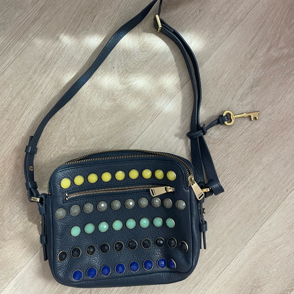 Fossil piper gem toaster crossbody